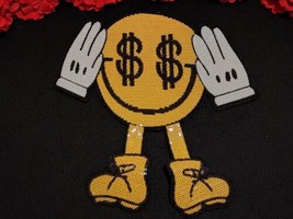 Fashion Sequin patch, Iron on Money patch - $13.85