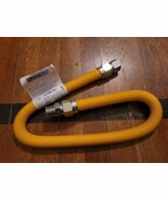 Flextron FTGC-YC-34-36P 36 Inch Flexible Epoxy Coated High BTU Gas Line New - $27.69