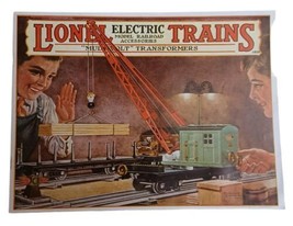 1928  Lionel Electric Train Catalogs 1974 Reproduction - $19.75