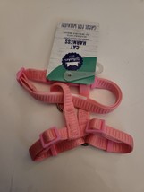 NWTs Whisker City Cat Harness Adult adjustable Girth 10-16&quot; Solid Pink - $7.90