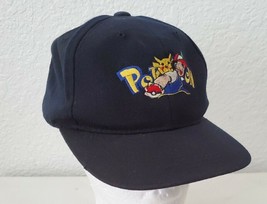 Vintage 90&#39;s Pokemon Boys Size Cap Snapback Ash &amp; Pikachu Embroidered (Used) - £19.45 GBP