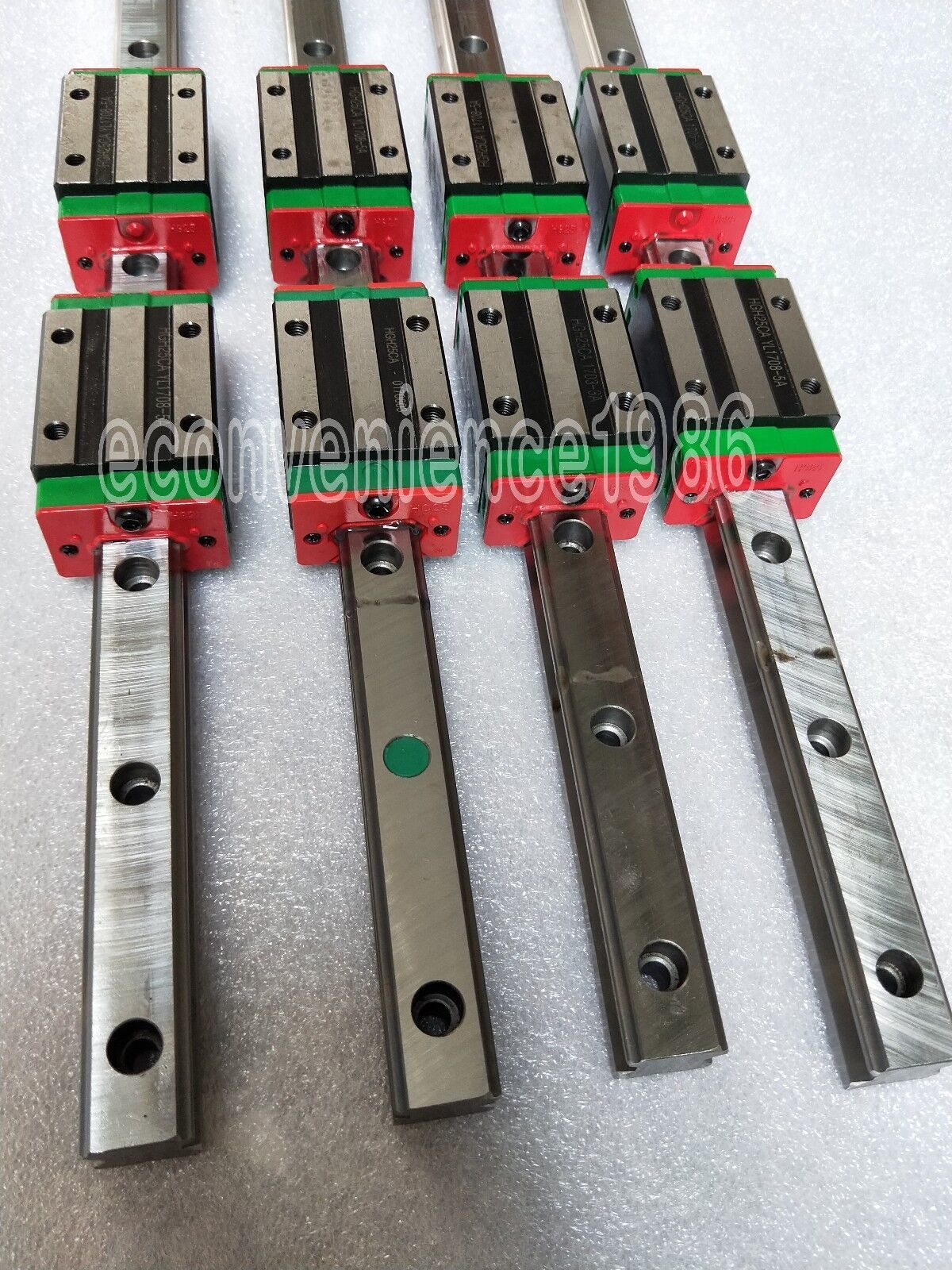 4 pcs HGR25-1000mm  Linear rail &amp; 8 pcs HGH25CA Block Bearing  - $428.23