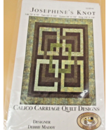 Josephine&#39;s Knot Calico Carriage Quilt Designs CCQD145 - €12,36 EUR