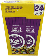 Advantus Kar&#39;s Sweet &#39;n Salty Mix - 1 Serving Bag - 2 Oz - 24 / Box (SN0... - $26.80
