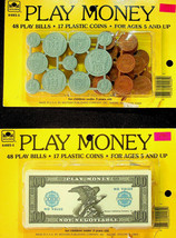 Play Money - Bills and Coins by Golden - Open Packages - £3.53 GBP
