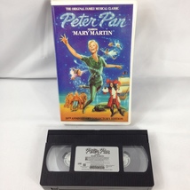 Peter Pan-30th Anniversary-Starring Mary Martin-1989-VHS Tape-Used - £6.29 GBP