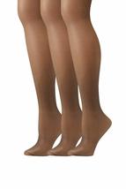 Hanes Women`s Set of 3 Silk Reflections Plus Sheer Control Top Enhanced Toe PP,  - £9.73 GBP