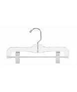 Children&#39;s Clear Plastic Pant/Skirt Hanger 10&quot; (pack of 25) - $516.82 MXN
