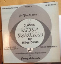 Jamey Aebersold - 8 Classic Bebop Originals (LP) (G+) - £4.24 GBP