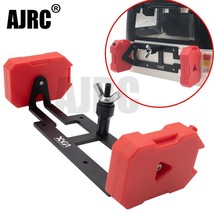 Metal Spare Tire Rack with ABS Fuel Tank Simulation for RC Crawler Car Axial SCX - £14.40 GBP