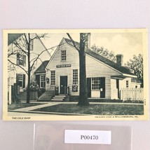 The Cole Shop Oldest Store Williamsburg Virginia Old Postcard B&amp;W 1940s-50s - $9.89