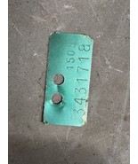 1964-1965 Dodge Coronet Satellite Windshield Wiper Motor Tag GTX Dart Ba... - $1,364.88 MXN