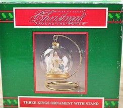 House of Lloyd Christmas 1994 Three Kings Baby Jesus Nativity Ornament Stand Box - £14.19 GBP