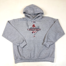 Majestic 2007 Red Sox ALDS Gray Baseball Hoodie Mens Size Large MLB - $564.31 MXN