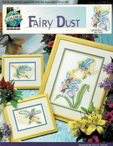 1992 True Colors International Fairy Dust Cross Stitch Chart 3 Fairies BCL-10152 - £5.18 GBP