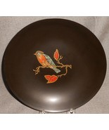 COUROC Monterey California MID CENTURY Red Colorful Bird on Branch SERVI... - $29.69