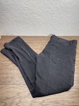 Smoke Rise Black Denim Jeans Men&#39;s Size 40X32 Urbanwear Hip Hop Streetwe... - $464.58 MXN