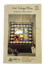 The Powder Mill Cat Collage Pillow Pattern 2031 by Diane Arthurs - $11.89
