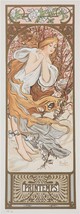 Mucha Foundation Seasons Printemps 1897 Limited Edition Lithograph S2 Art - £557.45 GBP