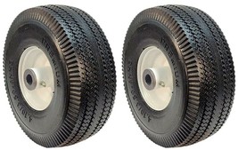 10&quot; Front Wheel Tire Toro Timecutter Z4200 4235 SS4225 SS4250 ZTR Mower Set of 2 - £143.54 GBP