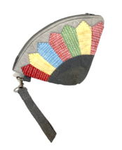 Women's Quilted Multicolored Wristlet - $171.17 MXN