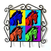 Mustang - clothes hanger with an image of a horse. Collection. Andy Warh... - $19.99