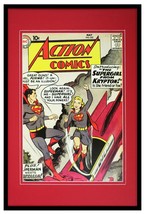 Action Comics #252 Superman Supergirl Framed 12x18 Official Repro Cover ... - £38.94 GBP