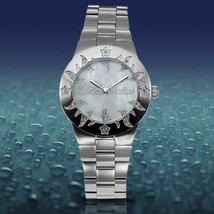 NEW Bluemarine 3152L Women&#39;s Sun &amp; Stars MOP Dial Silver Watch slim blumarine - £30.82 GBP