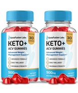 Keto Fusion Labs ACV Gummies Max Strength with B12 Pomegranate Beetroot ... - $57.00
