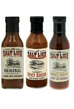 Salt Lick BBQ Sauce Assortment - $42.31 CAD