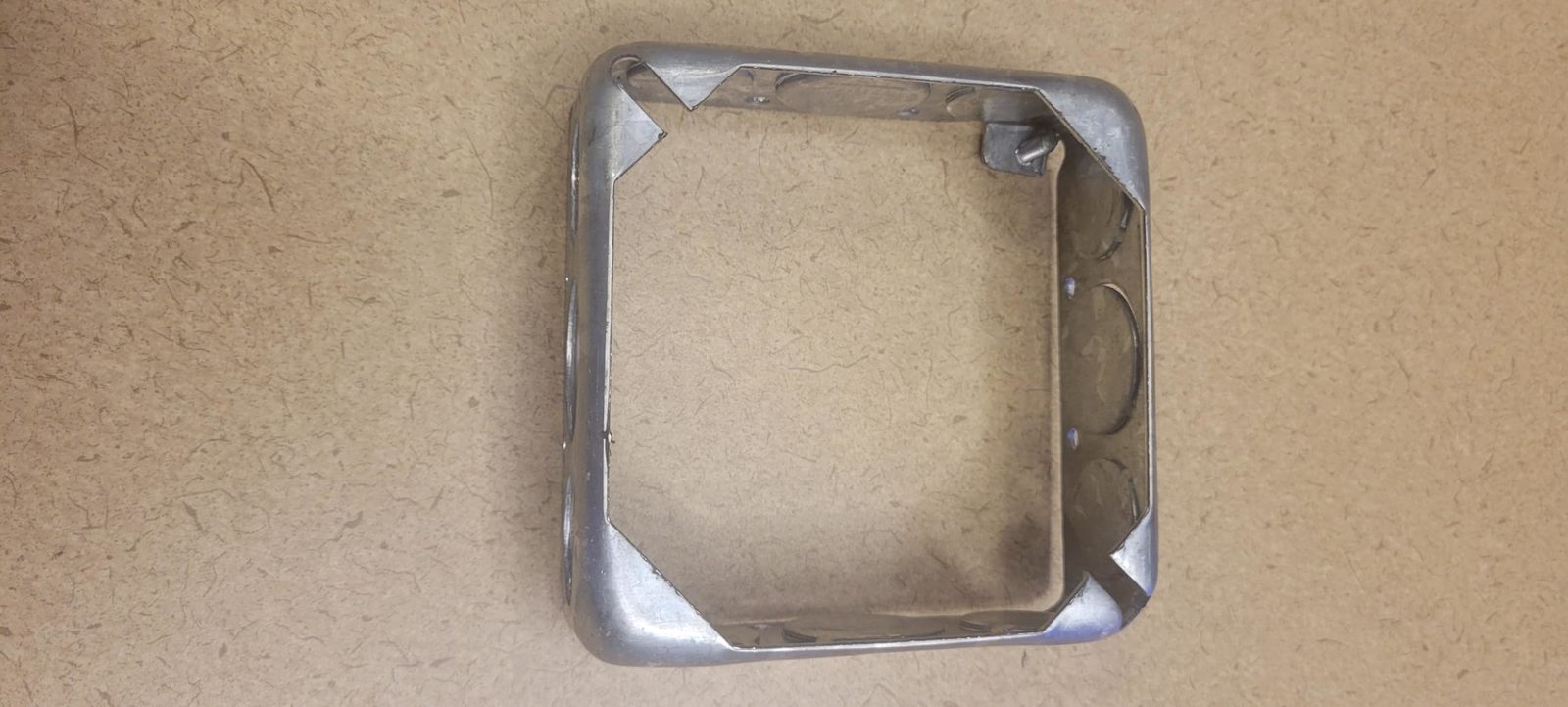 12 Pack Square Extension Ring, 4&quot; L x 4&quot; W, 12 Pack, 1-1/2&quot; Deep, Galvan... - $31.36