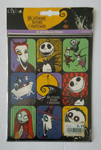 1990&#39;s Disney&#39;s Nightmare Before Christmas 36 Stickers sealed in Mint Co... - $12.82