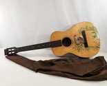 Harmony Tropical Stencil Guitar 1930s Acoustic Steel String Hawaiian - $435.19