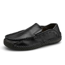 Nine o&#39;clock Hot-sale Men Casual Slip-on Shoes Stylish Breathable Soft Rubber Ma - £59.18 GBP