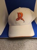 MiLB Dayton Dragons Adjustable Baseball Hat White &amp; Orange - £5.94 GBP