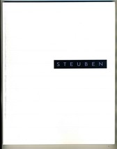 Steuben Catalog 1994 A Creative Legacy Molded Cut Cast Frosted &amp; Engraved Glass - £14.16 GBP