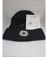 Bluetooth LED Beanie Hat with Music Speakers Mic Rechargeable Cap Head L... - $23.06 CAD
