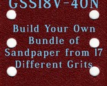 Build Your Own Bundle Bosch GSS18V-40N 1/4 Sheet No-Slip Sandpaper 17 Grits - £0.78 GBP