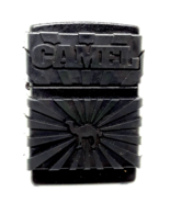 Zippo Black Guard Zip Guard Vintage Lighter Date Code F XIV 1998 - $79.99
