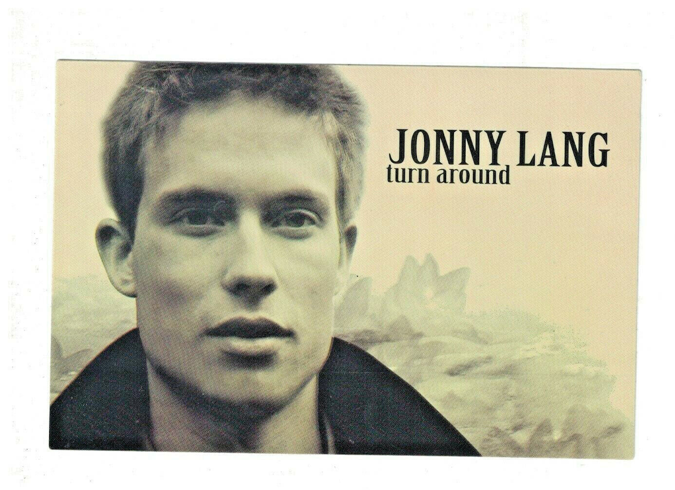 Jonny Lang Turn Around 2006 Vinyl Sticker Blues, rock, gospel singer - $1.99