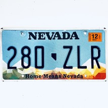 2021 United States Nevada Home Means Nevada Passenger License Plate 280 ZLR - £14.14 GBP