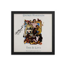 George Harrison signed 12 Inch Single album Reprint - £66.86 GBP