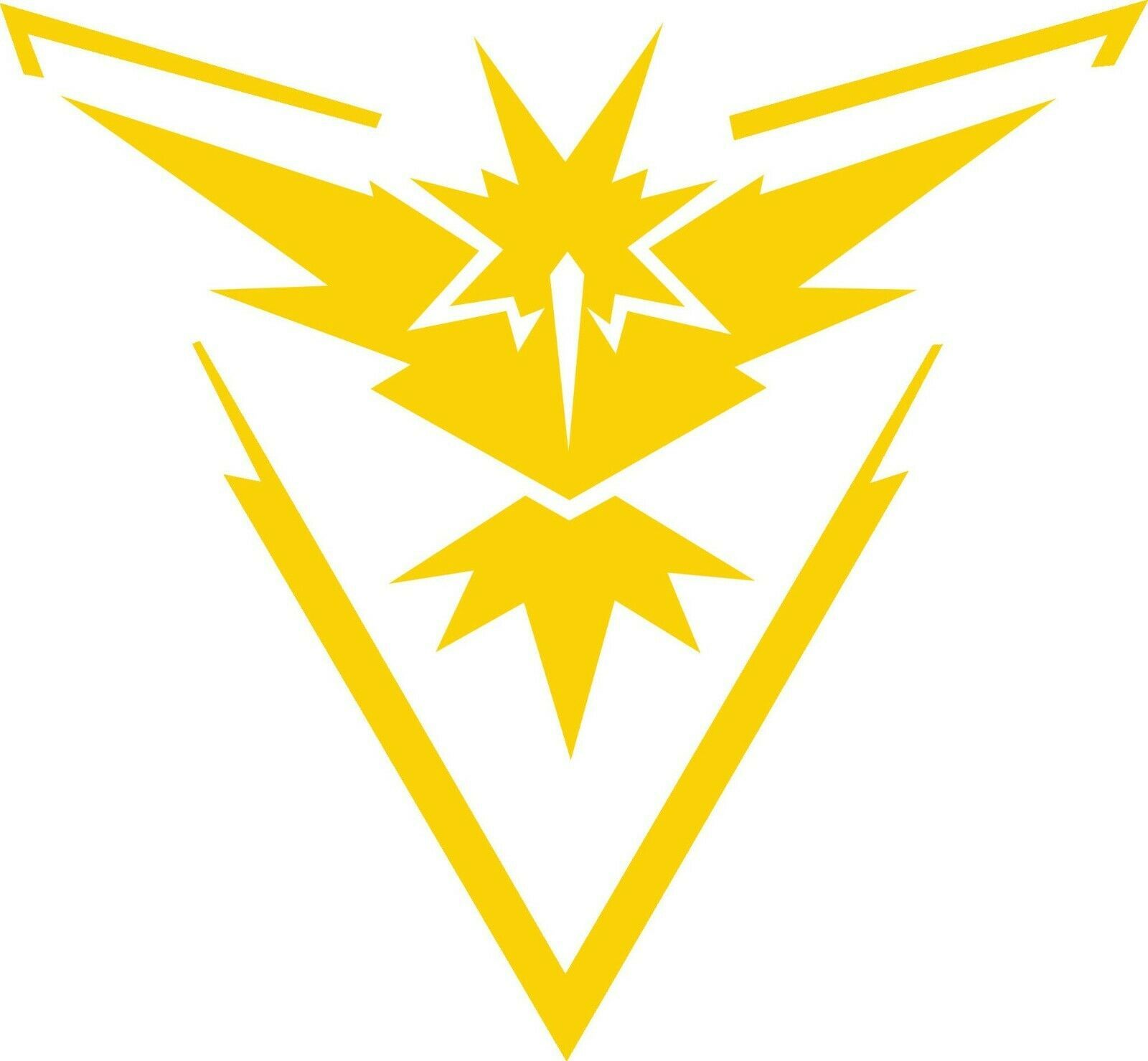 2x Pokemon Go Instinct Decal Sticker Different colors & size for Cars/Window