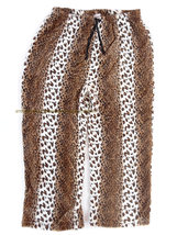 New Womens Body Touch Cheetah Leopard Pajama Pants 3X Stretch 33-44 PJ L... - $18.00