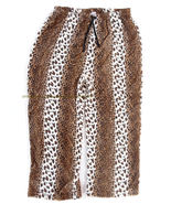 New Womens Body Touch Cheetah Leopard Pajama Pants 3X Stretch 33-44 PJ L... - £14.15 GBP