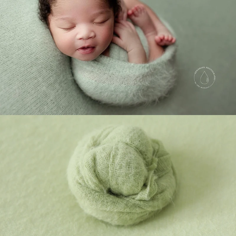 Baby wraps photo shooting accessories photograph studio blanket backdrop mohair elastic thumb200