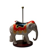 Vintage Franklin Mint Elephant Figurine Carousel Porcelain Replacement Flaw - $181.91 MXN
