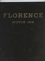 Florence Motor Inn Dinner Menu Missoula Montana 1960&#39;s - £24.95 GBP