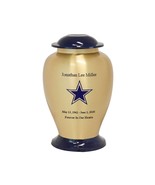 Texas Star Golden Adult Cremation Urn - $139.95