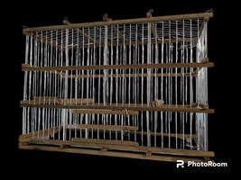 Hand Made By Raul cuban style Wooden Bird Cage - £39.54 GBP